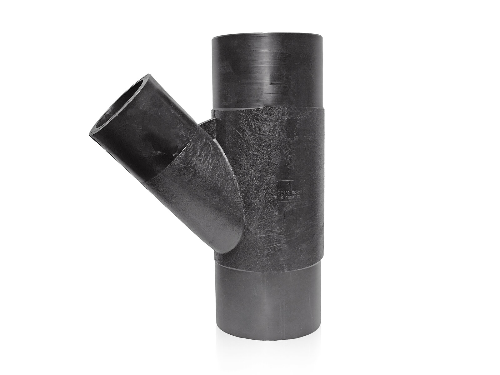 وصلة Y HDPE باللحام الطرفي