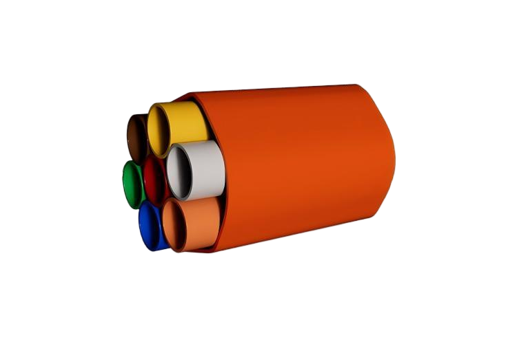 Gaine à fils colorés